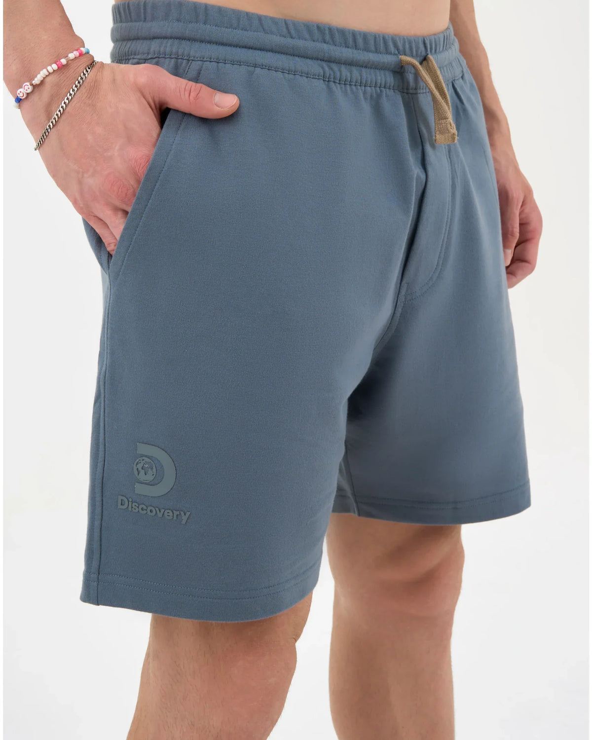 DCYPHR DISCOVERY Men's Lounge Explorer Shorts-Dark Cloud