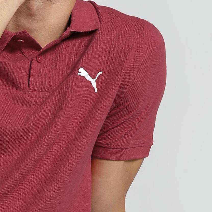 Puma ESS Polo Club Red Men's Polo T-Shirts