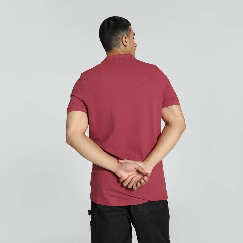 Puma ESS Polo Club Red Men's Polo T-Shirts