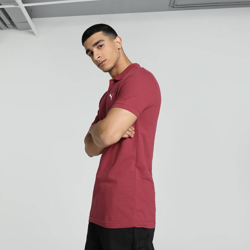 Puma ESS Polo Club Red Men's Polo T-Shirts