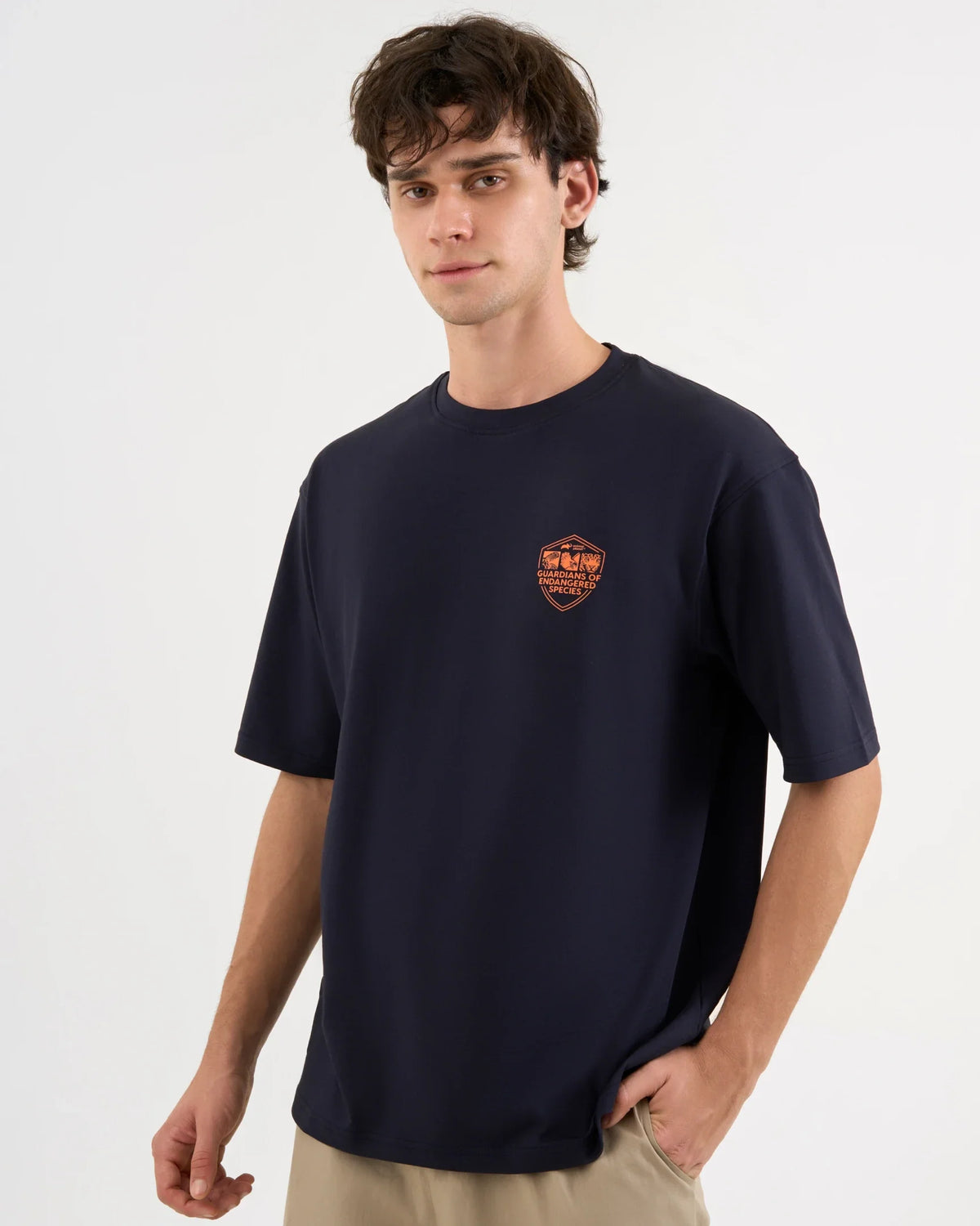 DCYPHR DISCOVERY Men's Harpy Eagle Graphic Tee - Deep Teal