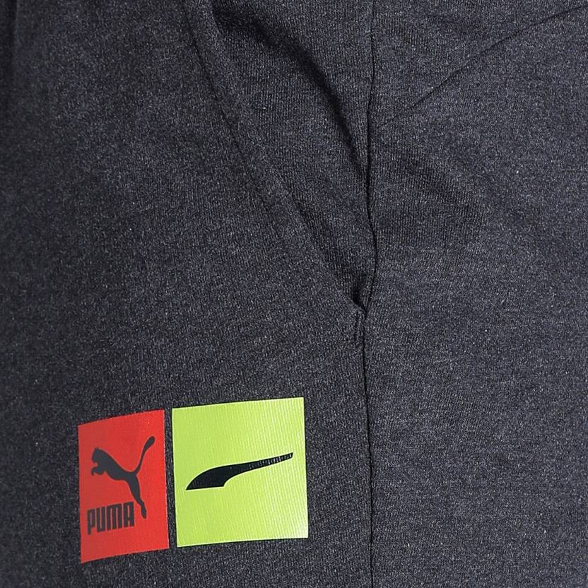 Puma Mens Formstrip Logo Pants Dark Gray Heat Men's Pant