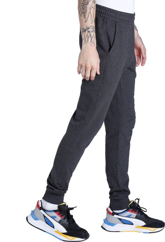 Puma Mens Formstrip Logo Pants Dark Gray Heat Men's Pant