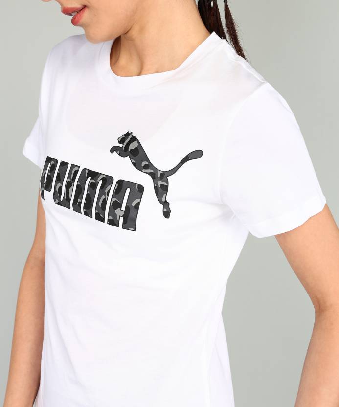 Puma ESS+ ANIMAL Graphic Tee PUMA White Men's T-Shirts