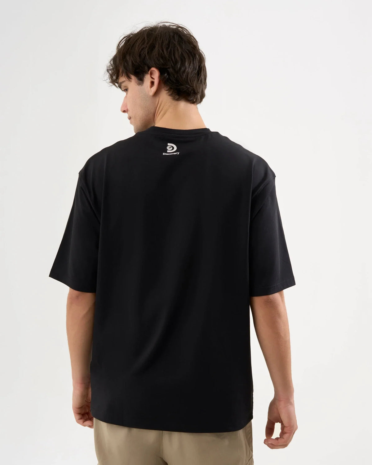 DCYPHR DISCOVERY Men's Moon Explorer Graphic Tee,-Black