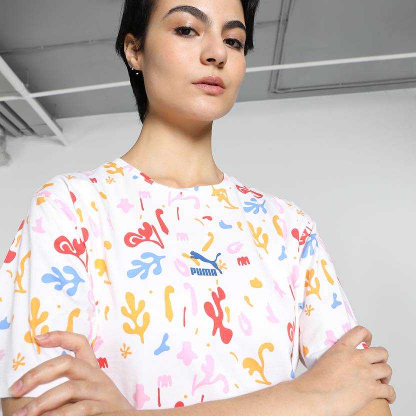 Puma Classics AOP Tee W Women's T-Shirts
