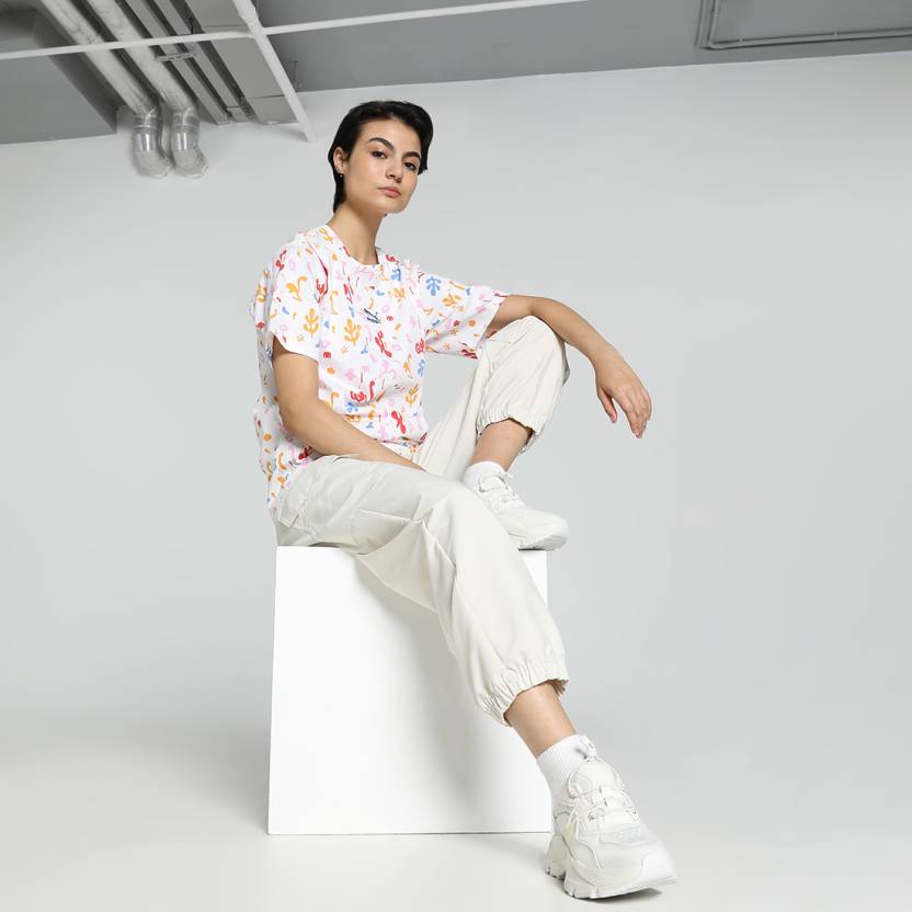 Puma Classics AOP Tee W Women's T-Shirts