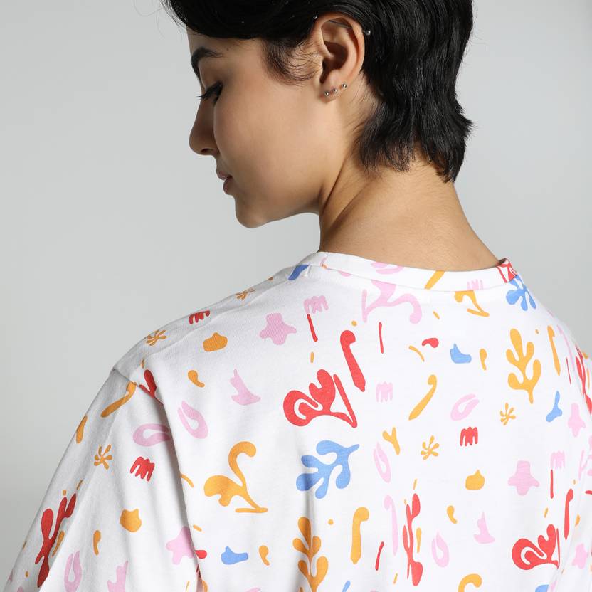 Puma Classics AOP Tee W Women's T-Shirts