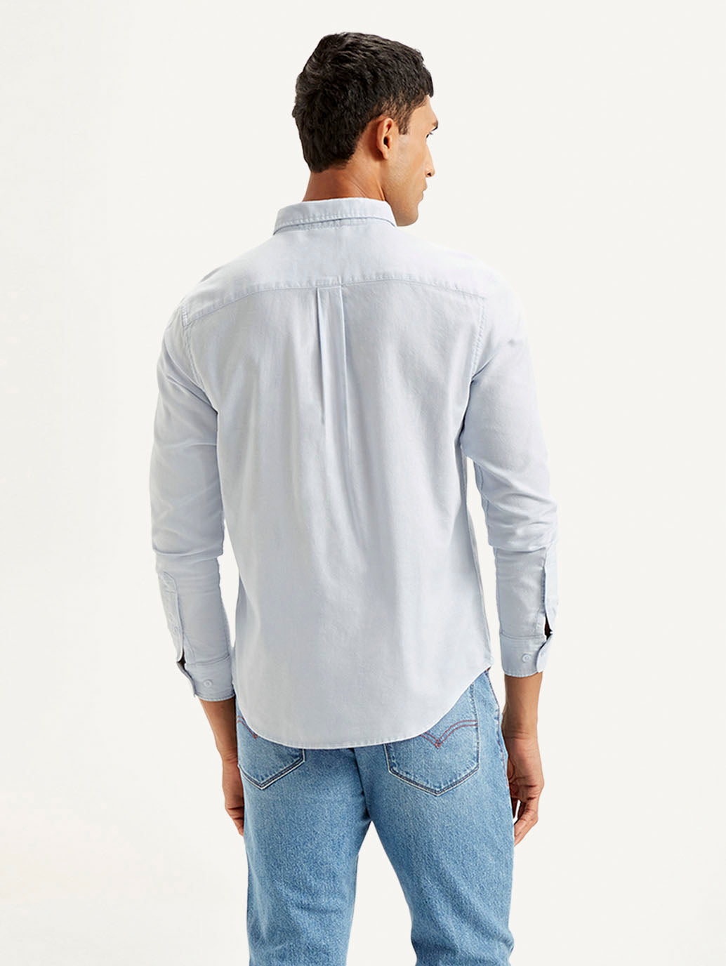 LEVIS Men's Solid Slim Fit Shirt