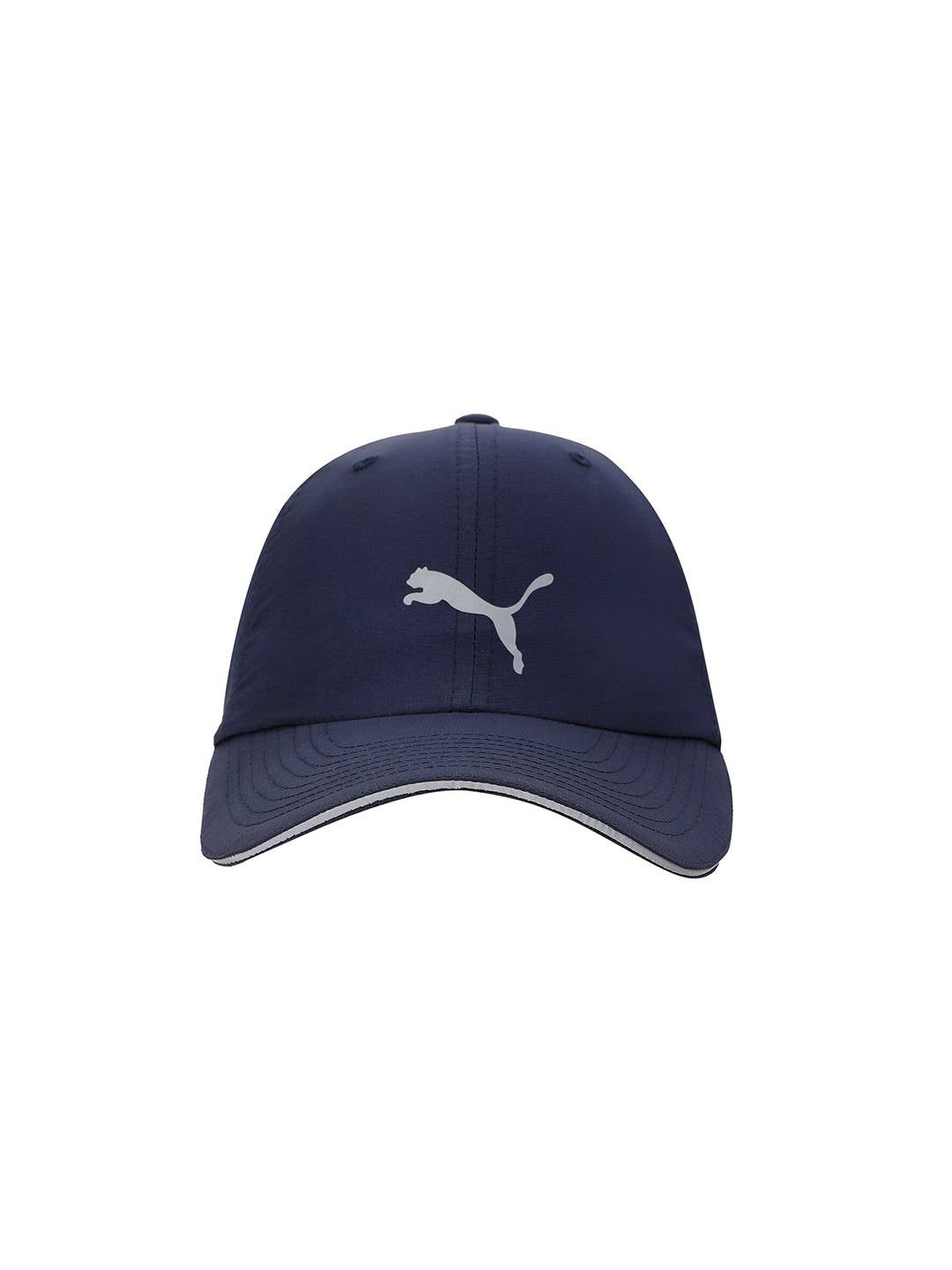 Side view of PUMA Unisex Lifestyle Cap, highlighting the adjustable strap, breathable fabric, and iconic PUMA logo, designed for a comfortable and stylish fit during casual wear.