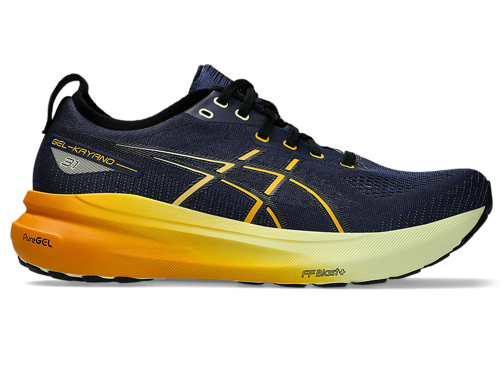 Sleek and modern ASICS GEL-KAYANO 31 running shoe with an engineered mesh upper, cushioned midsole, and a stylish lace-up design—built for stability and comfort