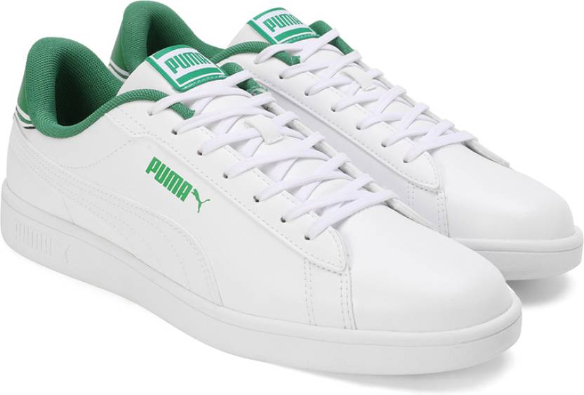 Side view of PUMA Men's Lifestyle Lace-Up Sneakers, showcasing the sleek design, breathable upper, cushioned insole, and iconic PUMA logo, designed for comfort and style in everyday wear.