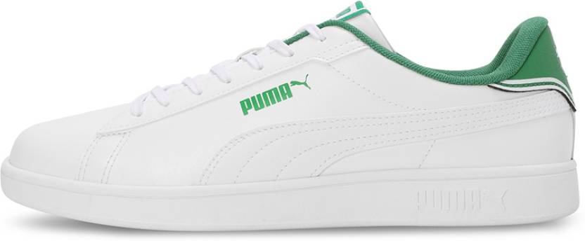 Puma Smash Pop PUMA White-Archive Green- Men's Lifestyle Shoes-39712802