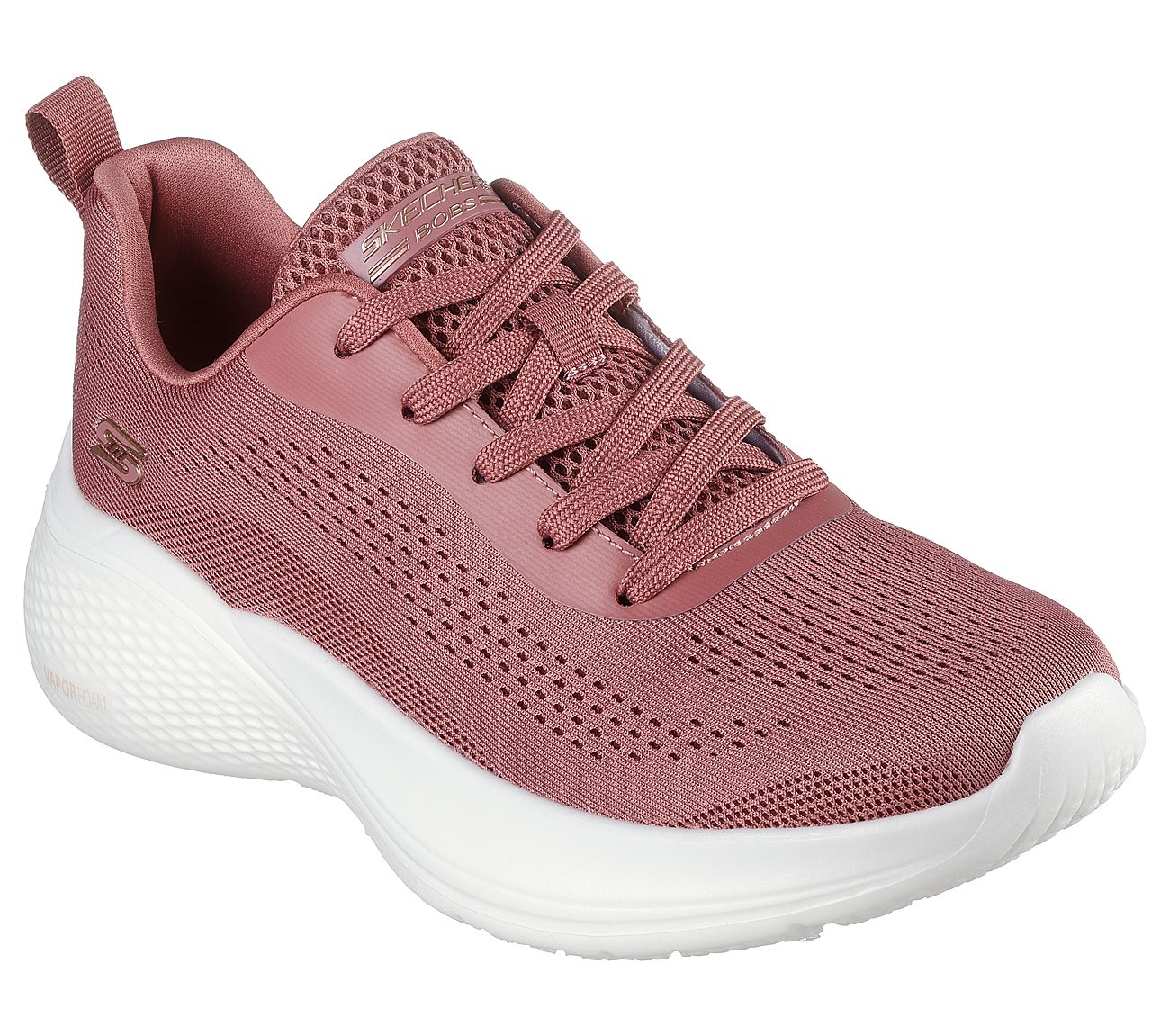 SKECHERS BOBS INFINITY WOMEN'S LACE UP SPORTS SHOES - 117550-ROS