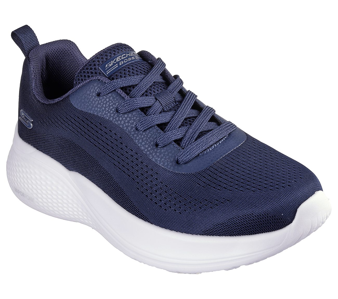 SKECHERS BOBS INFINITY - VAPOR EXACT MEN'S LACE UP SPORTS SHOES - 118250-NVY