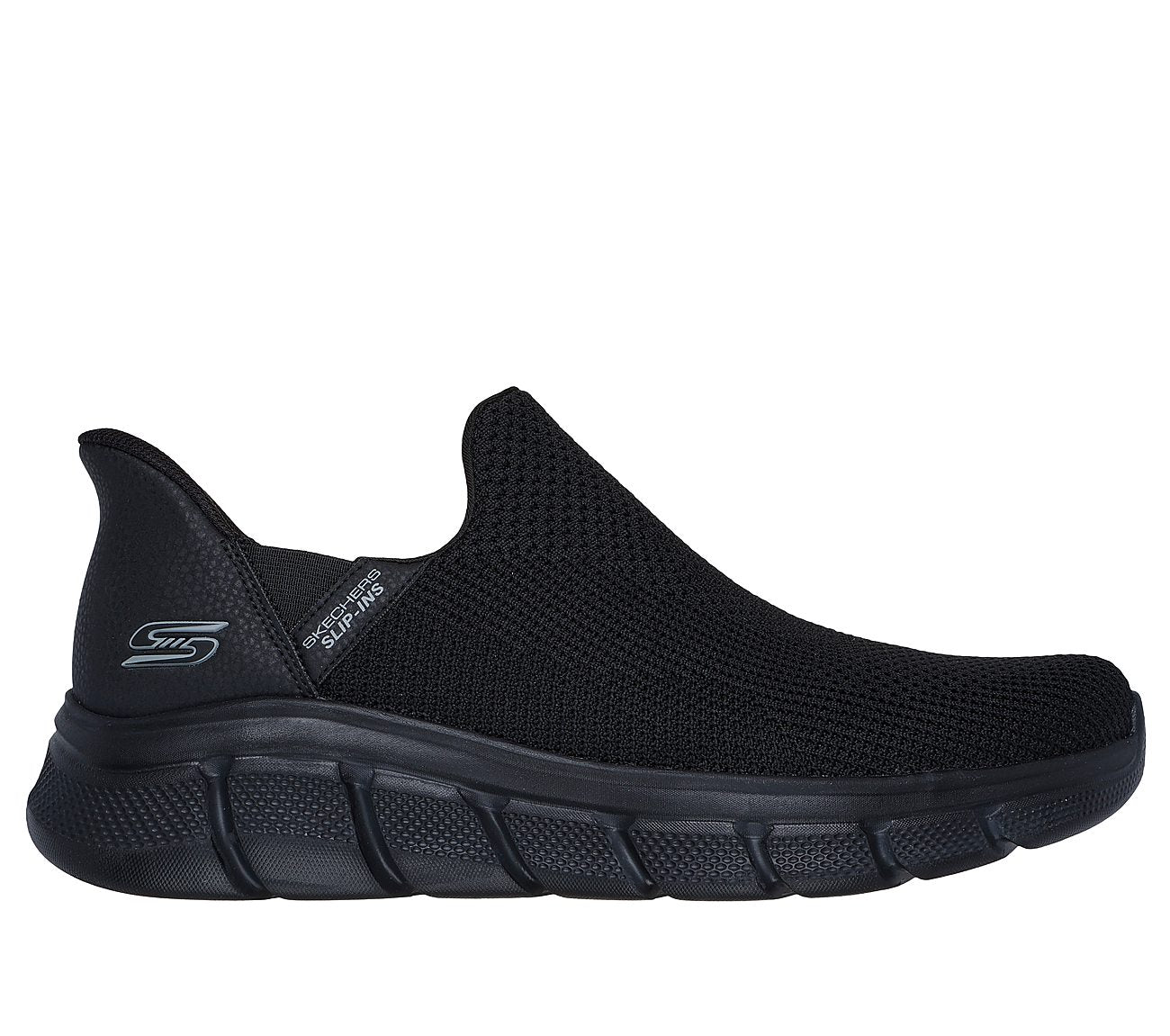 SKECHERS BOBS B FLEX - RESILIENT EDGE MEN'S SLIP INS ACTIVE SHOES - 118306-BBK