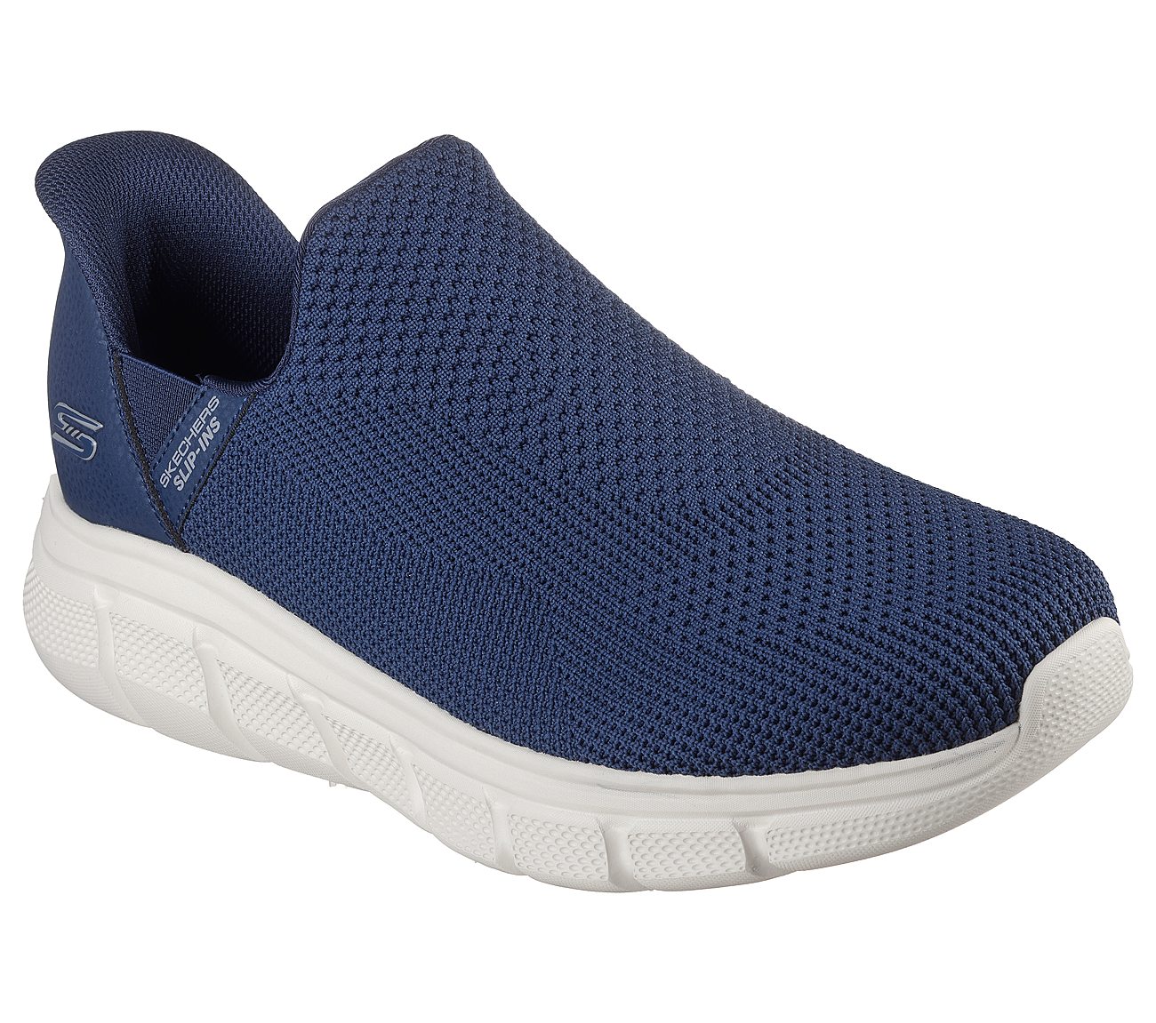 SKECHERS BOBS B FLEX - RESILIENT EDGE MEN'S SLIP INS ACTIVE SHOES - 118306-NVY