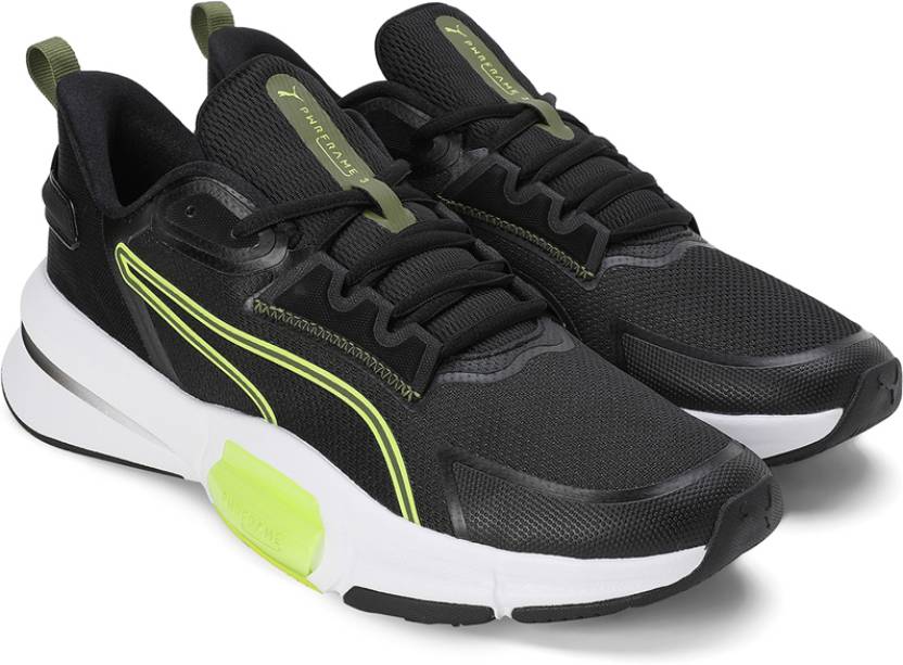 Side view of PUMA Men's Lifestyle Lace-Up Sneakers, showcasing the sleek design, breathable upper, cushioned insole, and iconic PUMA logo, designed for comfort and style in everyday wear.