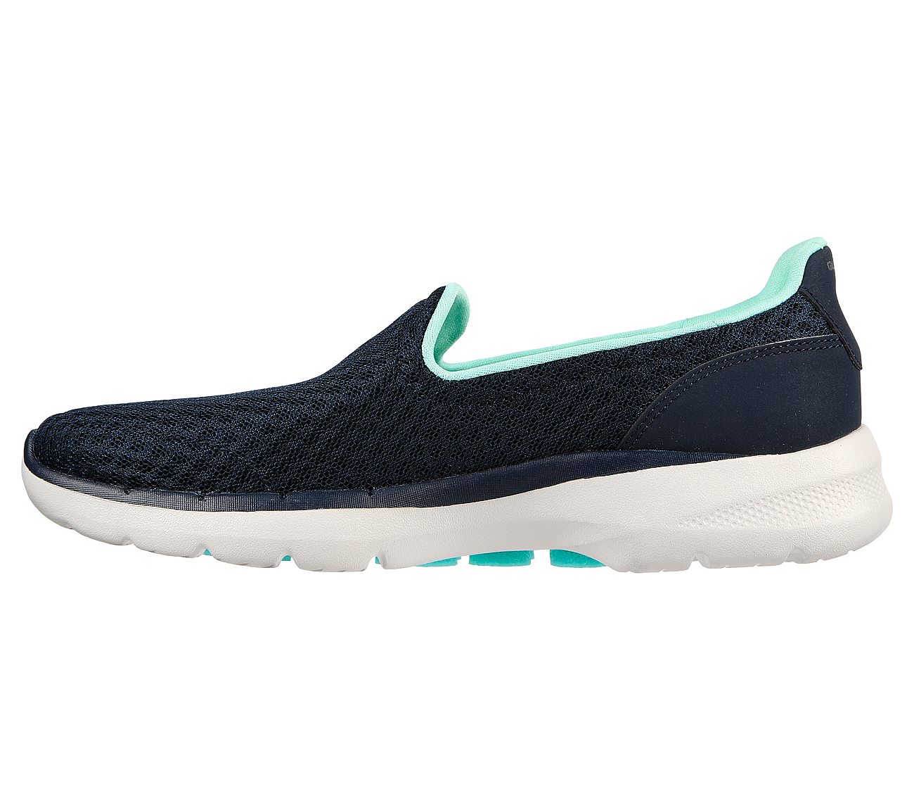 SKECHERS GO WALK 6 - BIG SPLASH WOMEN'S SLIP ON SLIP ON SHOE - 124508-NVTQ