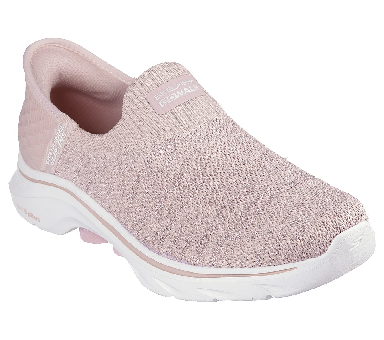 SKECHERS GO WALK 7 - SPRINGTIME WOMEN'S SLIP INS WALKING SHOES - 125219-LTPK