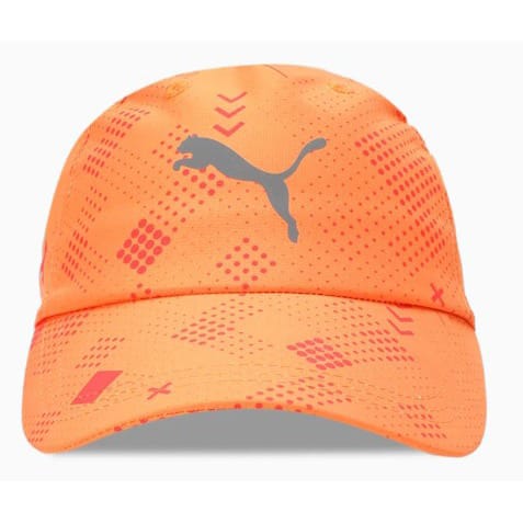 Side view of PUMA Unisex Lifestyle Cap, highlighting the adjustable strap, breathable fabric, and iconic PUMA logo, designed for a comfortable and stylish fit during casual wear.