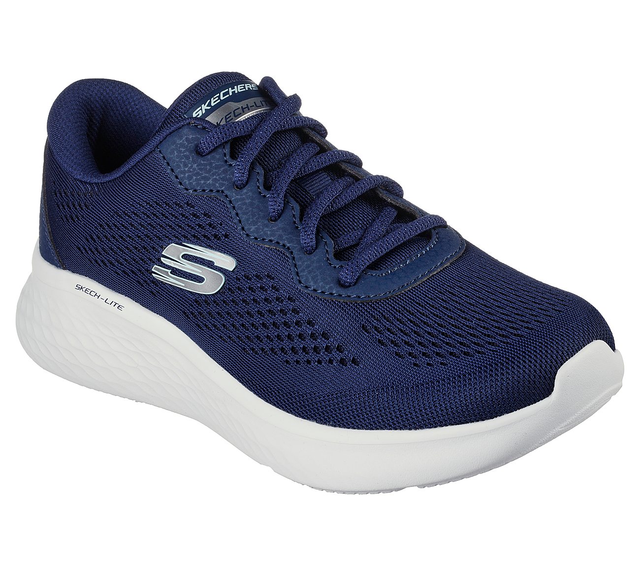 SKECHERS SKECH-LITE PRO-PERFECT TIME WOMENS'S LACE UP WALKING SHOE - 149991-NVY