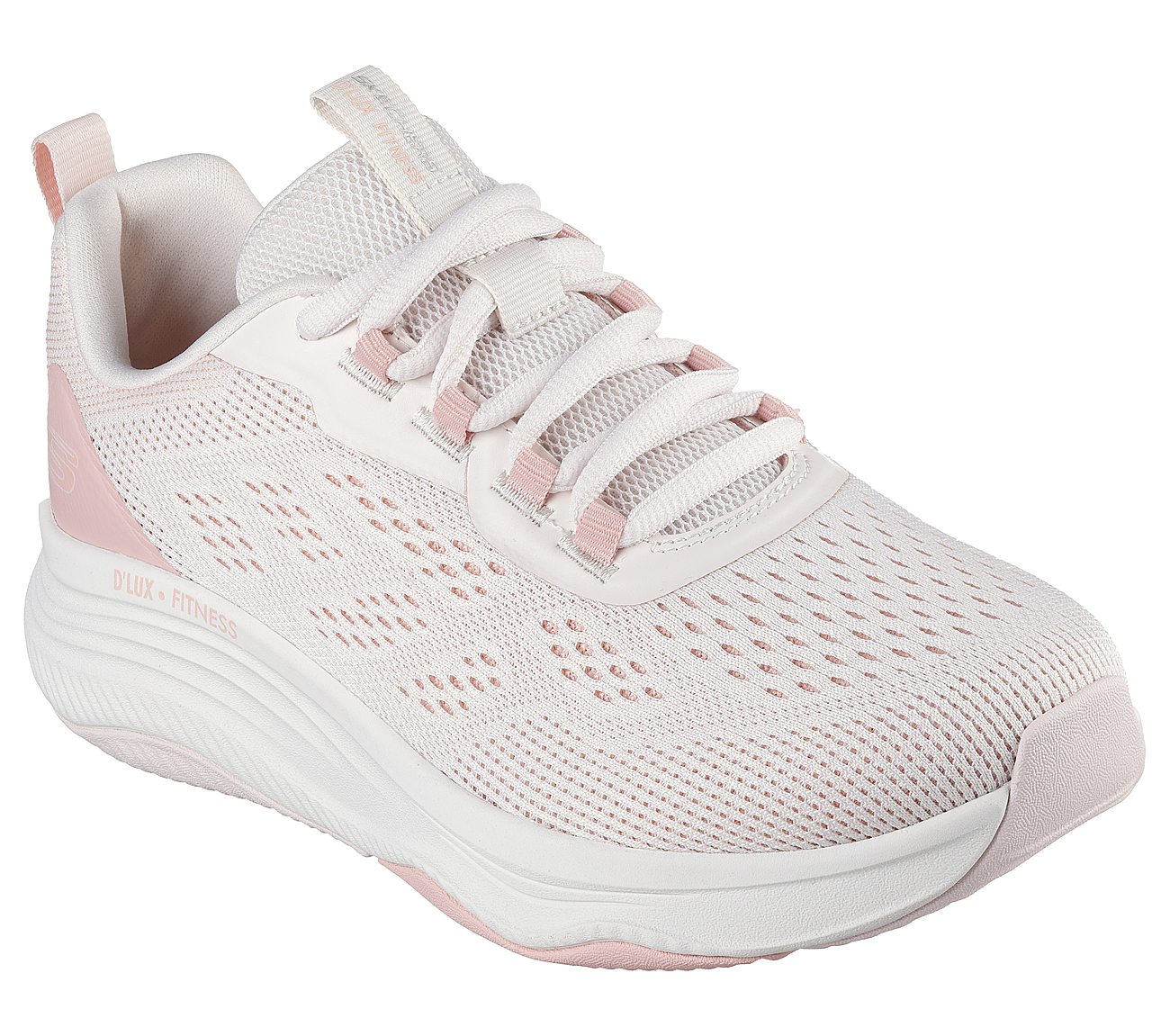 SKECHERS D`LUX FITNESS - FRESH FEEL WOMEN'S LACE UP ACTIVE SHOES - 150230-LTPK