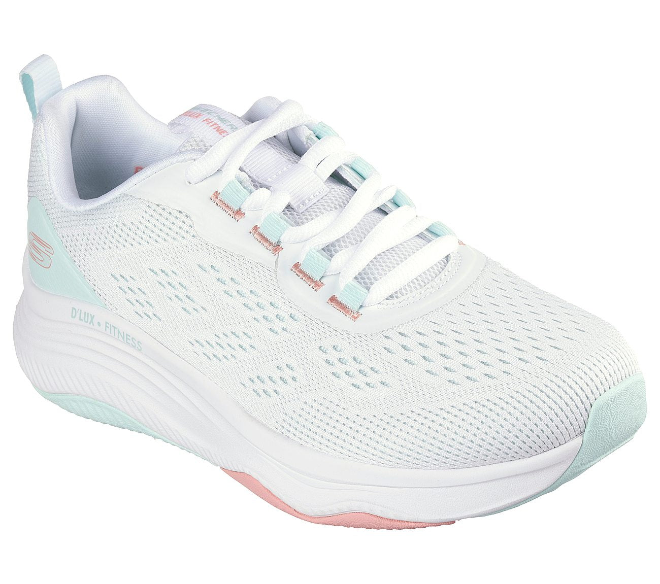 SKECHERS D`LUX FITNESS - FRESH FEEL WOMEN'S LACE UP ACTIVE SHOES - 150230-MTMT