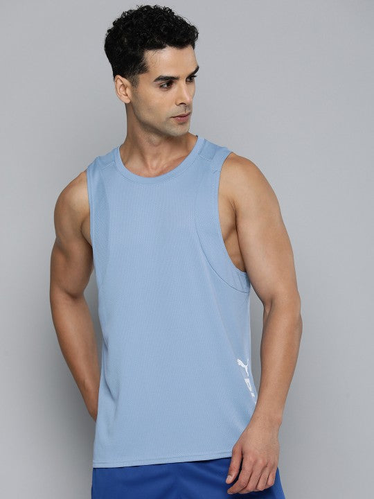 Puma FIT Full Ultrabreathe Tank Zen Blue Men's Tank-52493120