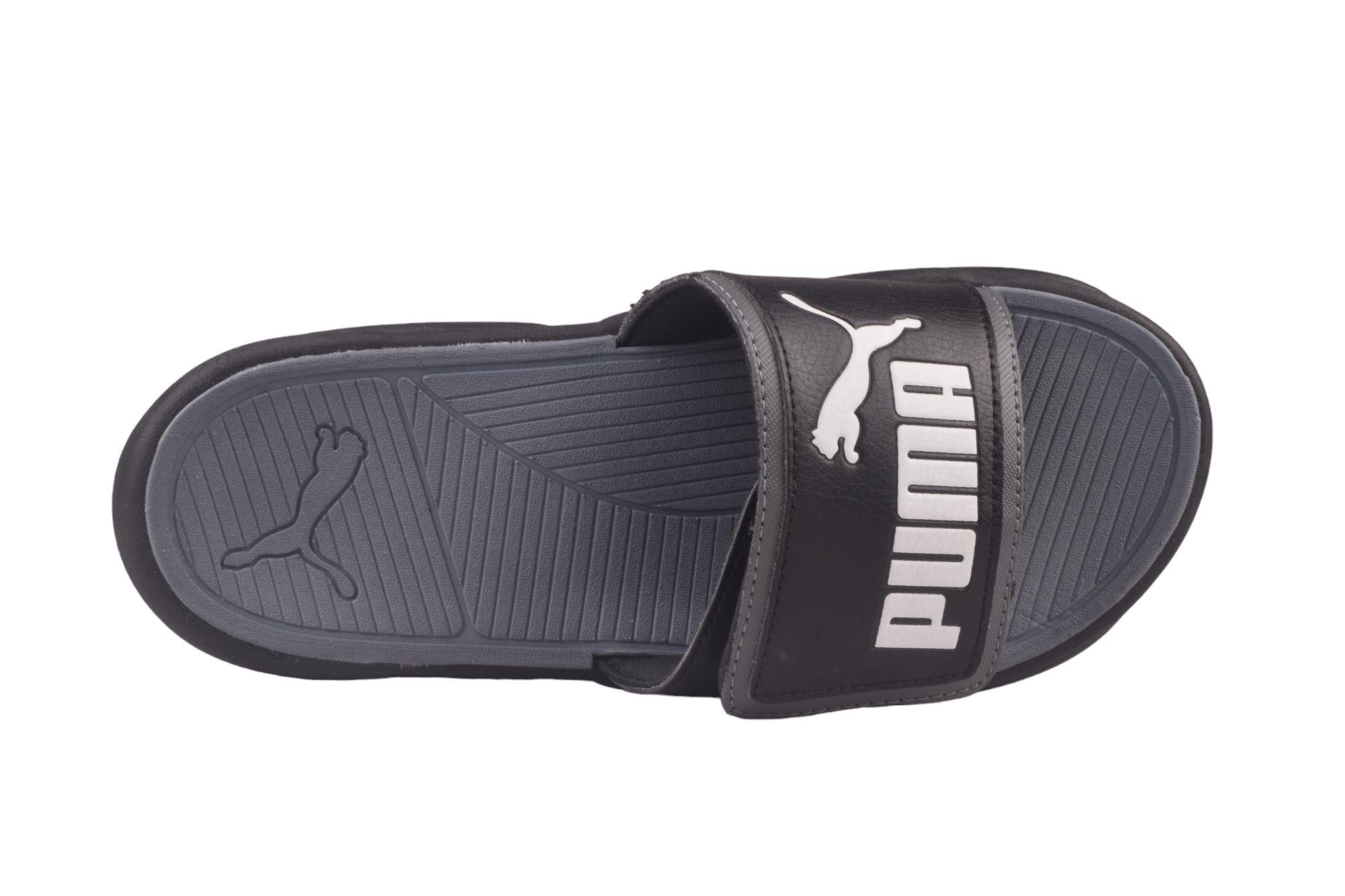 Puma Royalcat Comfort PUMA Black-Cool Dark Gr Men's Slippers-39769401