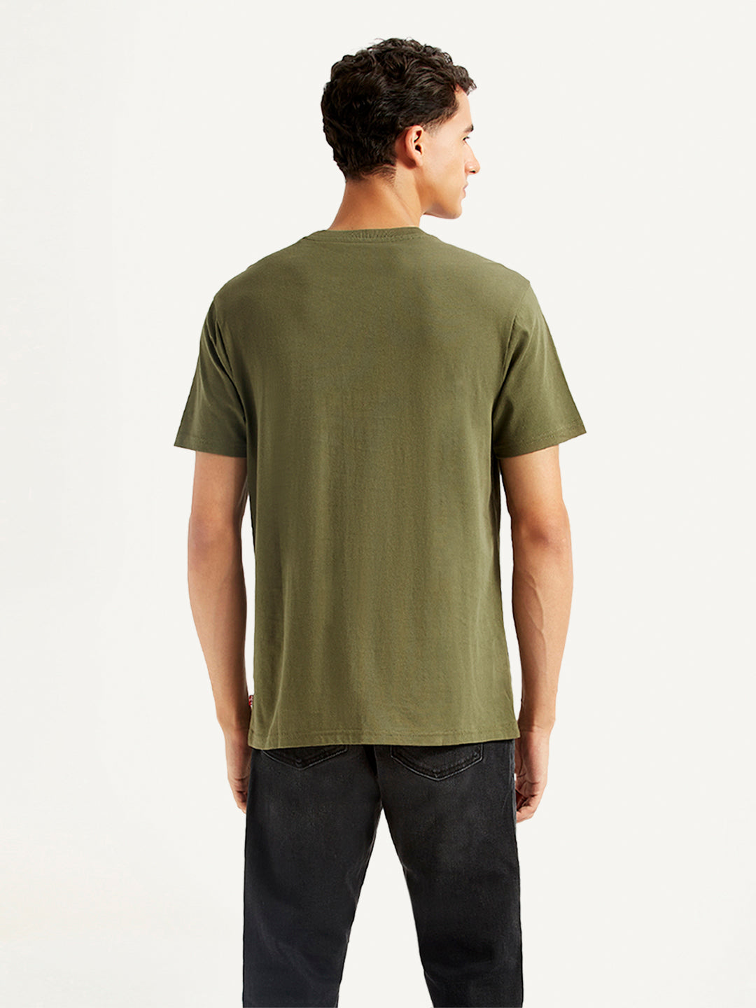 LEVIS Men's Solid Slim Fit T-shirt