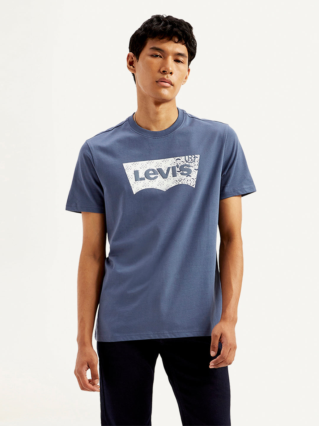 LEVIS Men's Brand Logo Slim Fit T-Shirt