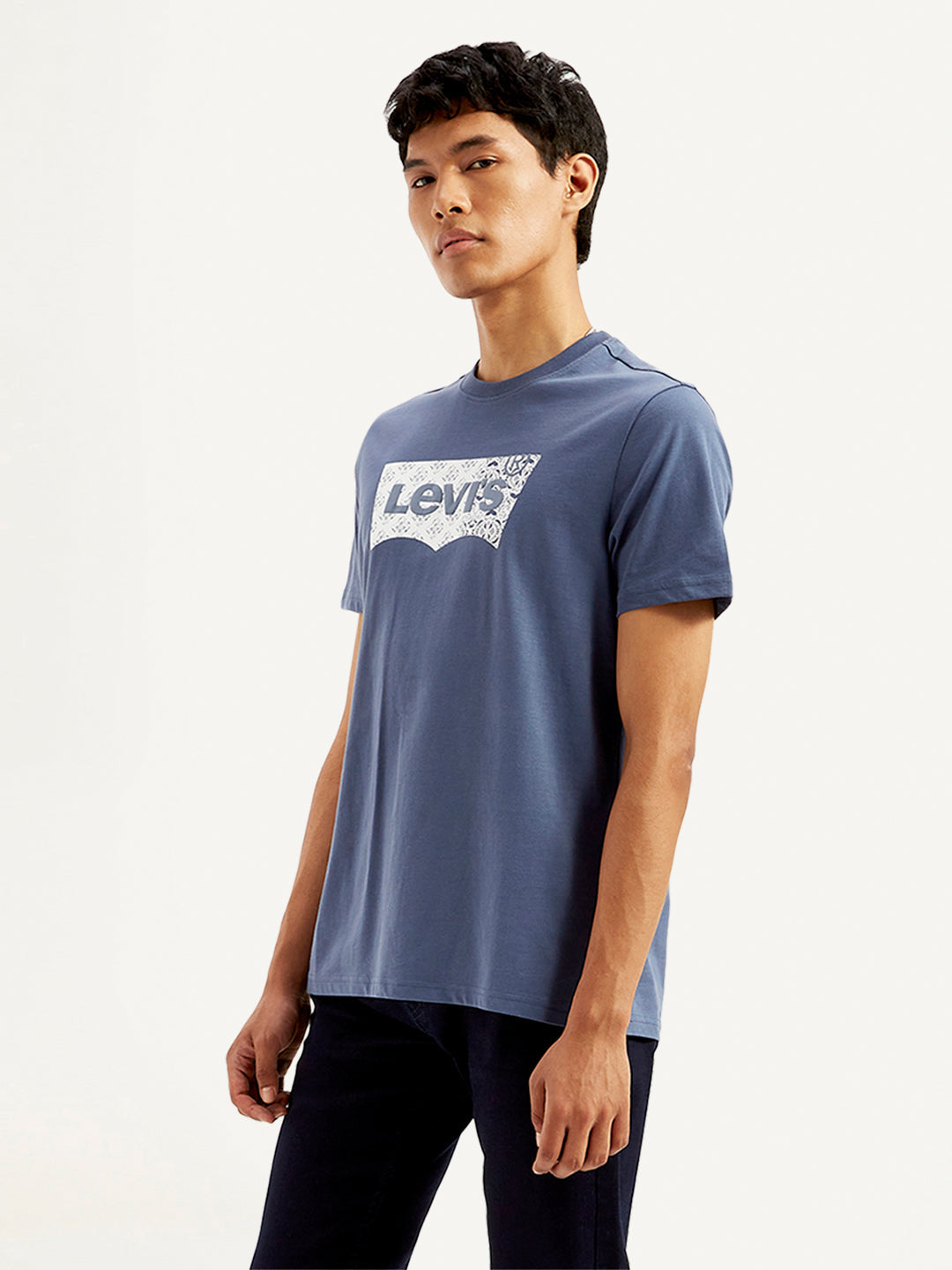 LEVIS Men's Brand Logo Slim Fit T-Shirt