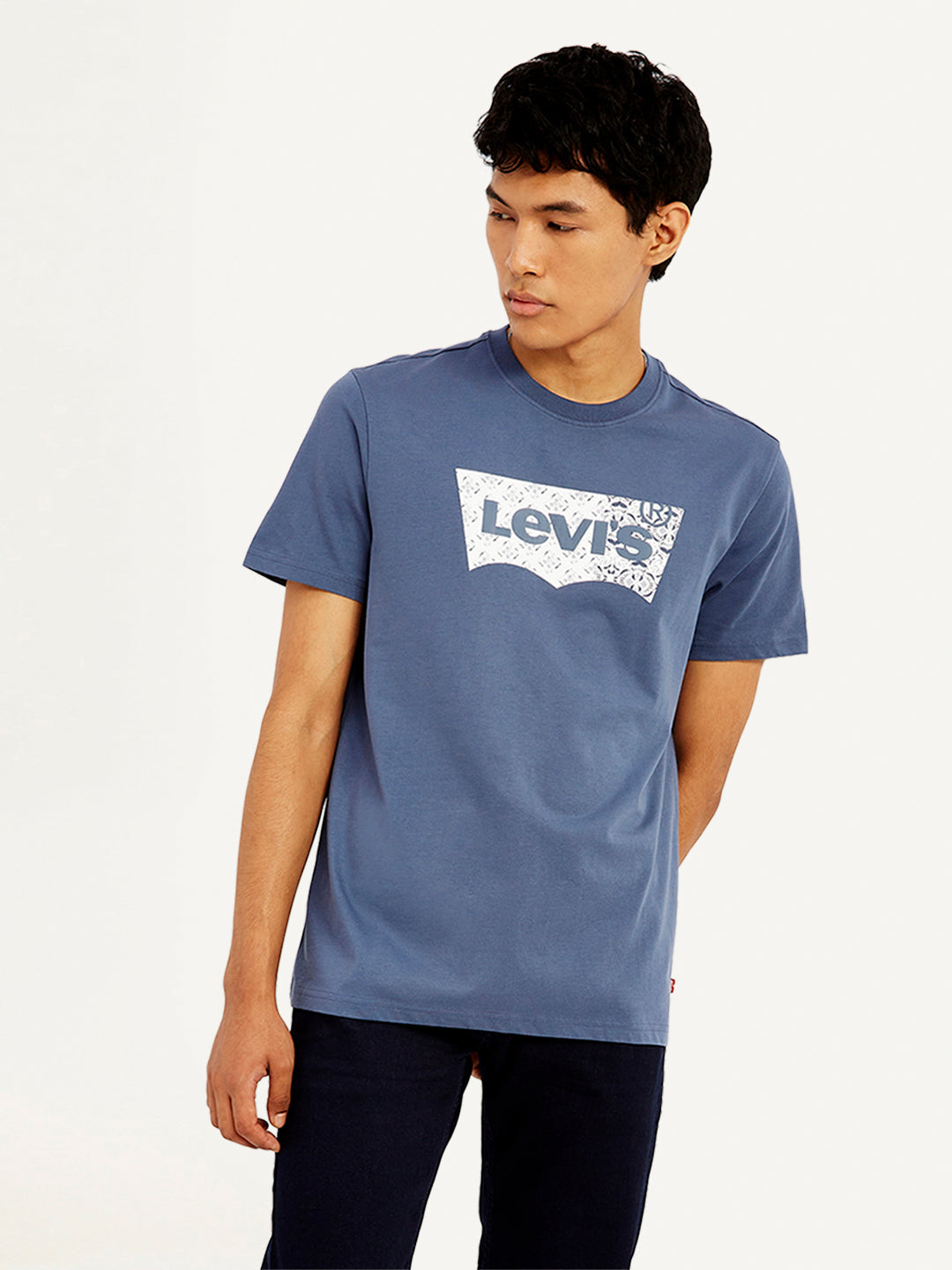 LEVIS Men's Brand Logo Slim Fit T-Shirt