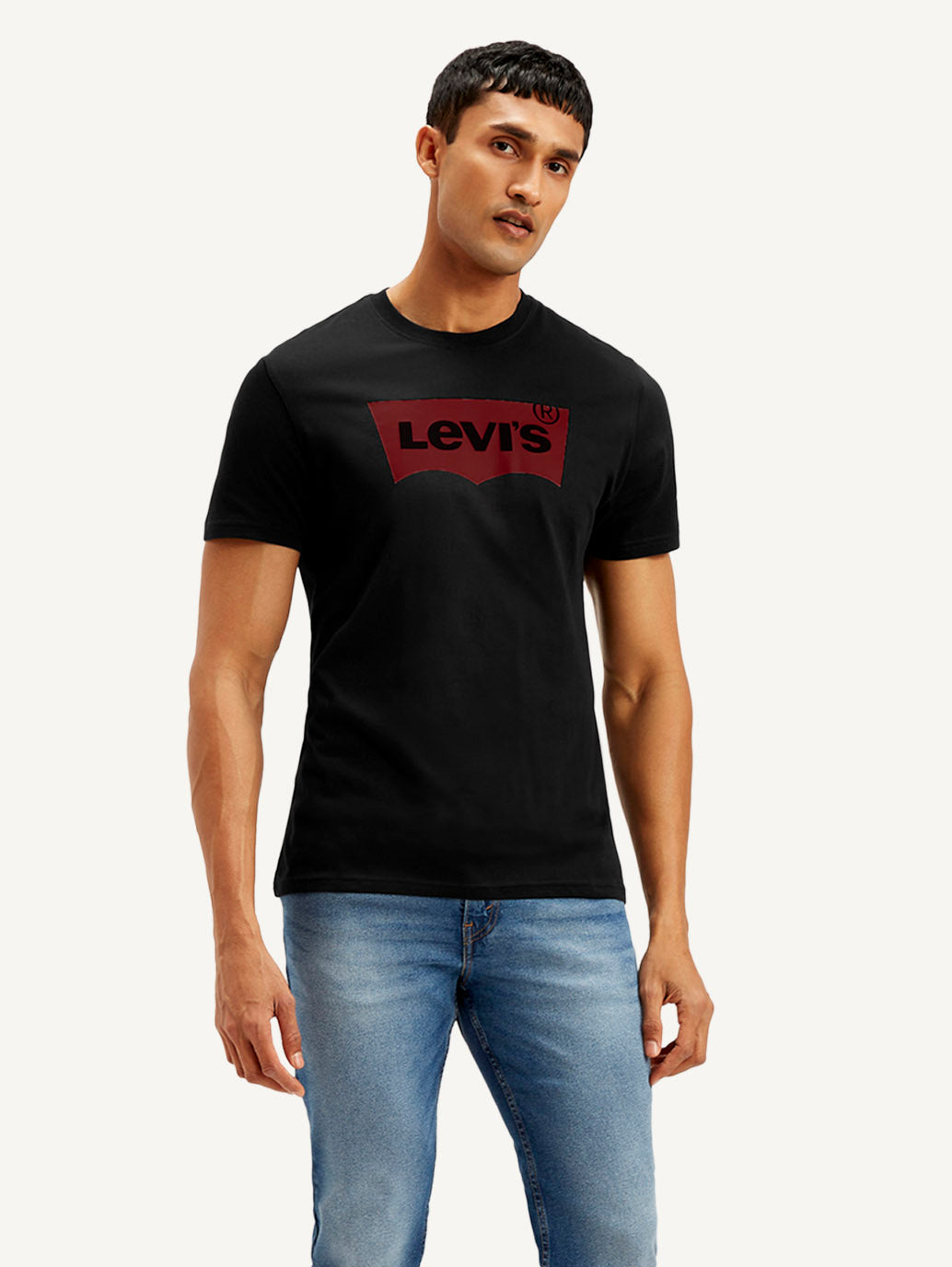 LEVIS Men's Brand Logo Slim Fit T-Shirt