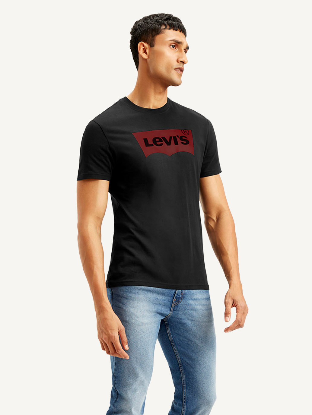 LEVIS Men's Brand Logo Slim Fit T-Shirt