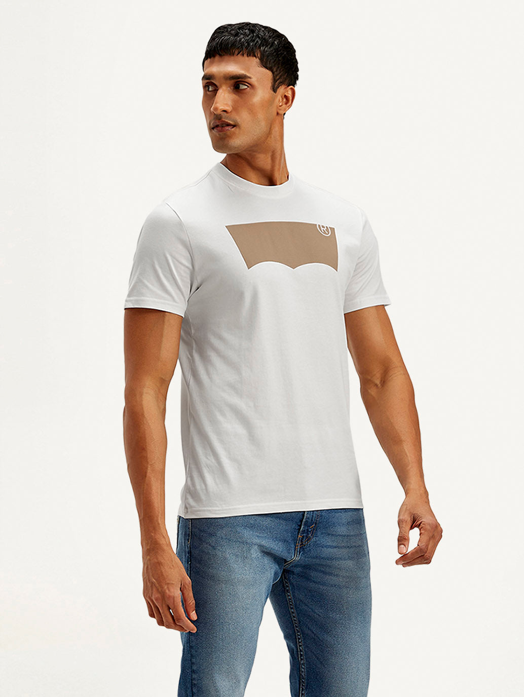 LEVIS Men's Brand Logo Slim Fit T-shirt