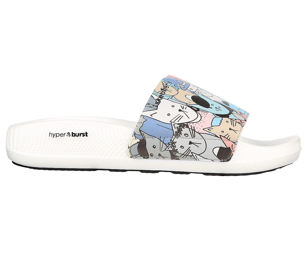 SKECHERS HYPER SLIDE - PAWSOME Women's Slide-172025-WMLT