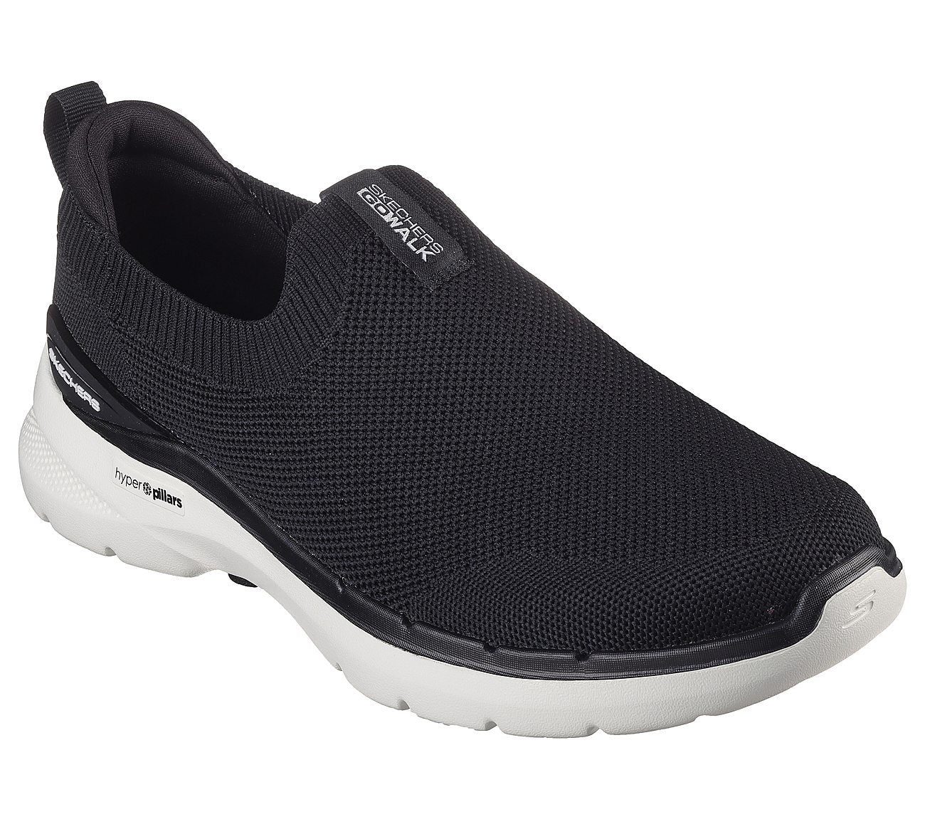 Skechers GO WALK 6 - WARNOCK Men's Active Shoes-216267-BLK