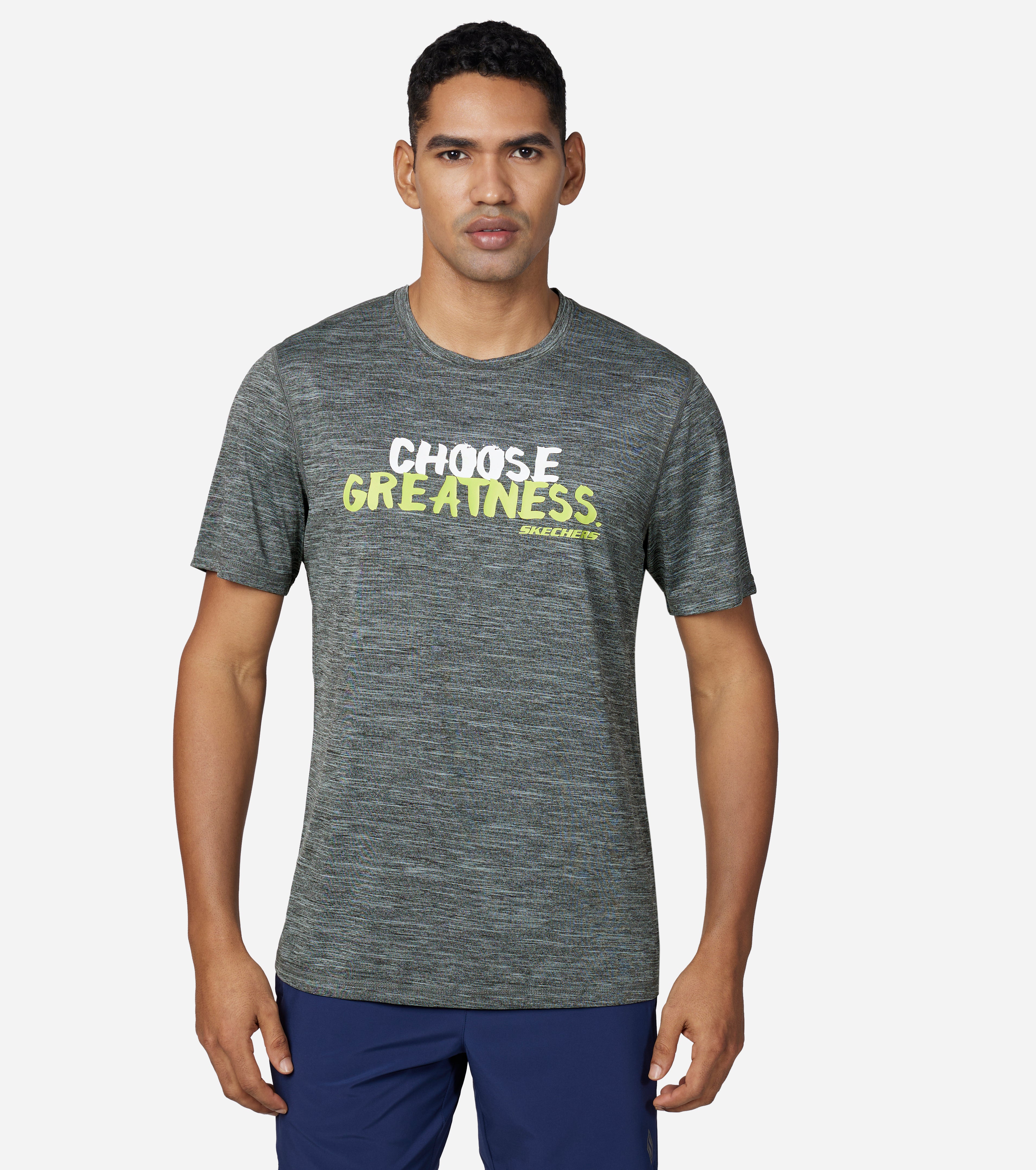 Skechers T-shirt comfortable, stylish T-shirts for casual wear, featuring breathable fabric.