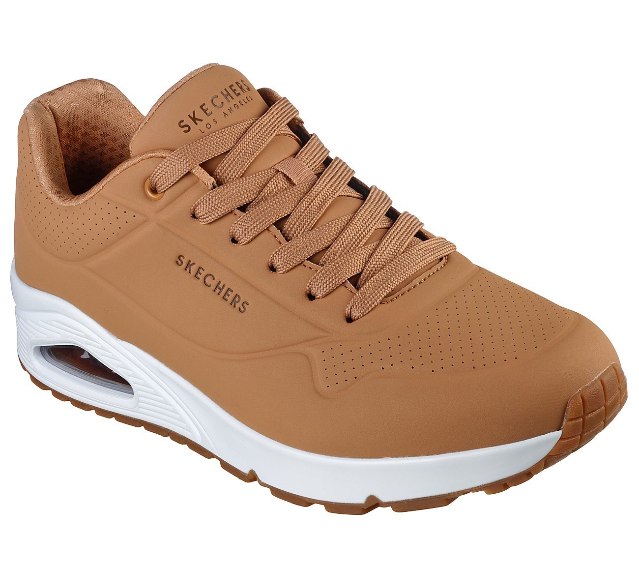 SKECHERS UNO - STAND ON AIR Men's Sneakers-52458-TAN