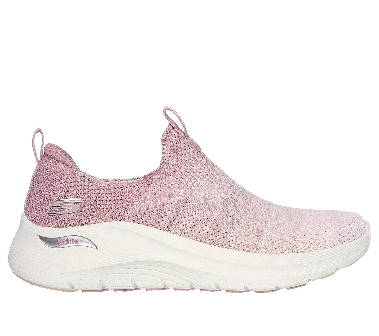 A supportive and comfortable women’s slip-on sneaker featuring arch support technology, a breathable upper, and a cushioned insole for all-day comfort.