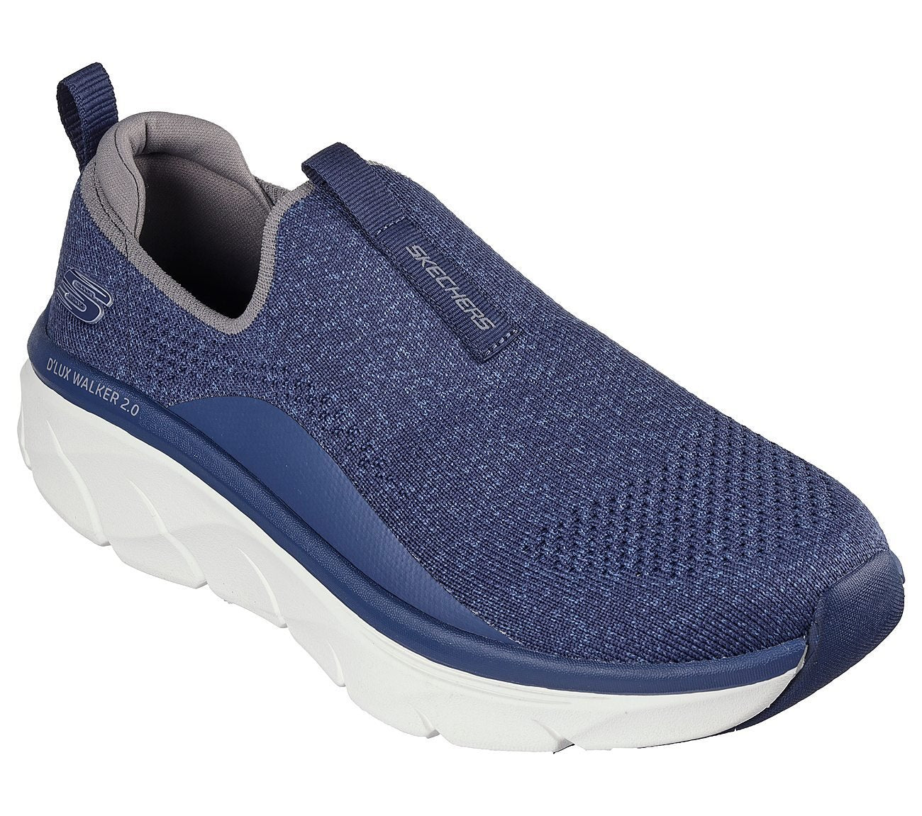 SKECHERS D'LUX WALKER 2.0 - RANDER Men's SLIP ON-232722-NVGY