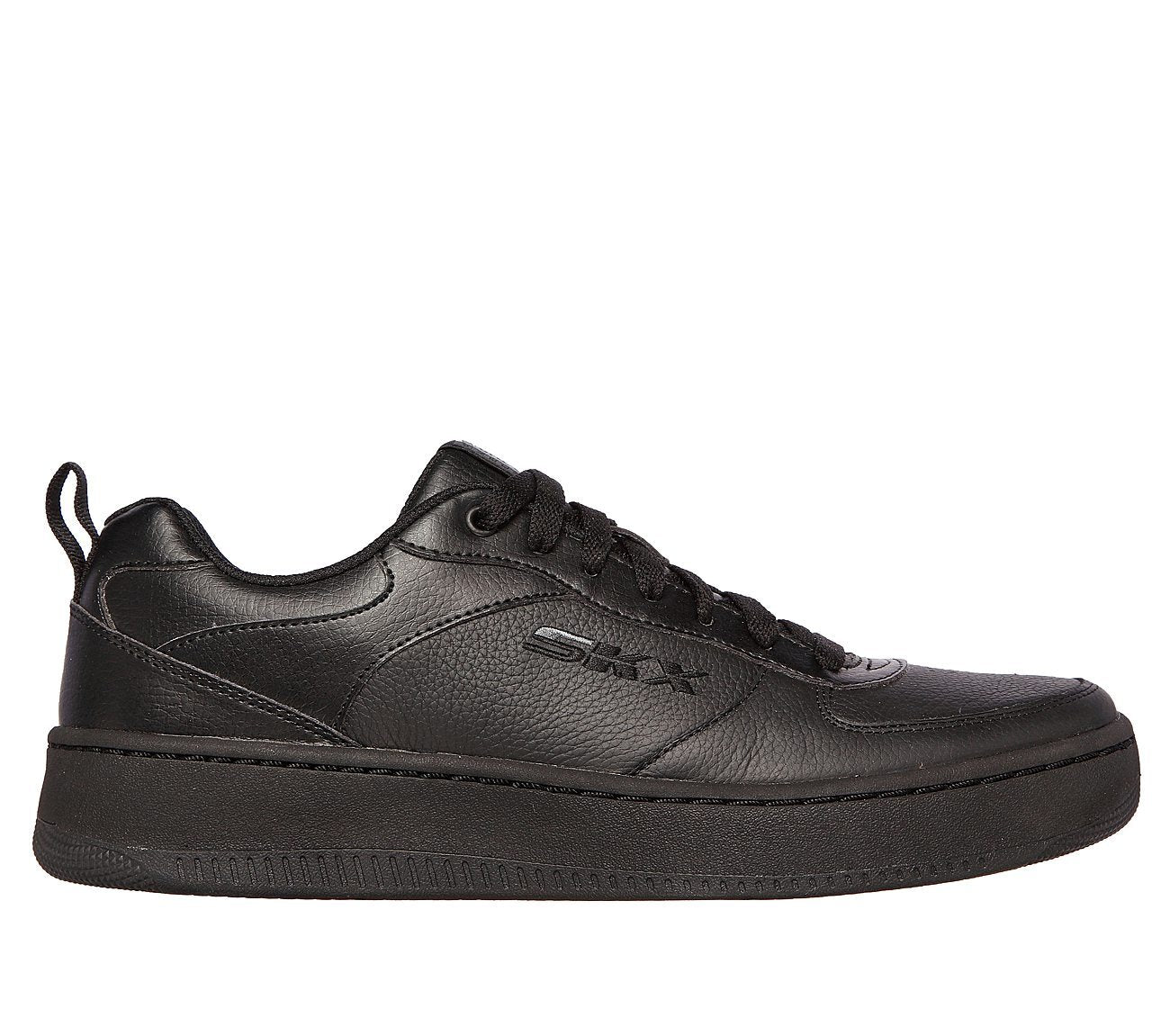 A sporty and stylish men’s lace-up sneaker featuring a durable leather and synthetic upper, cushioned insole, and a grippy rubber outsole for enhanced performance and comfort