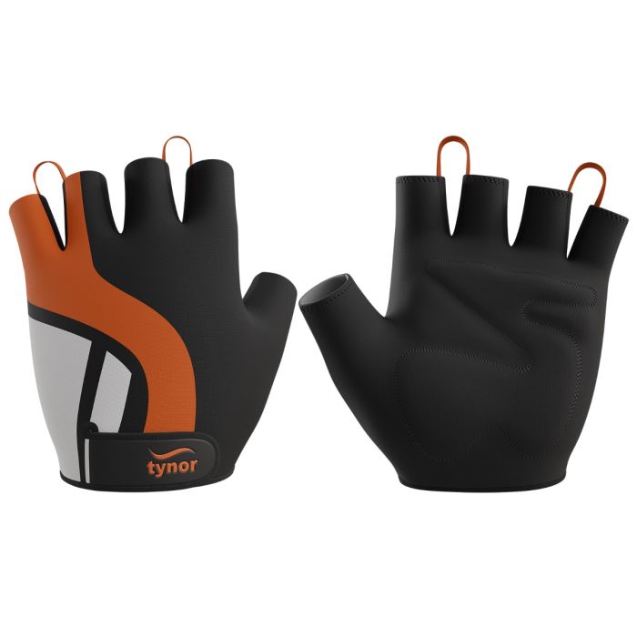 The image shows the TynorGrip Training Gloves for Women from a front angle, highlighting the padded palms, breathable fabric, and ergonomic fit, designed to provide comfort and support during workouts