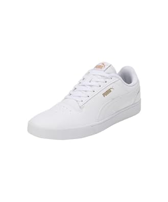 Side view of PUMA Women's Lifestyle Lace-Up Sneakers, showcasing the sleek design, breathable upper, cushioned insole, and iconic PUMA logo, designed for comfort and style in everyday wear.