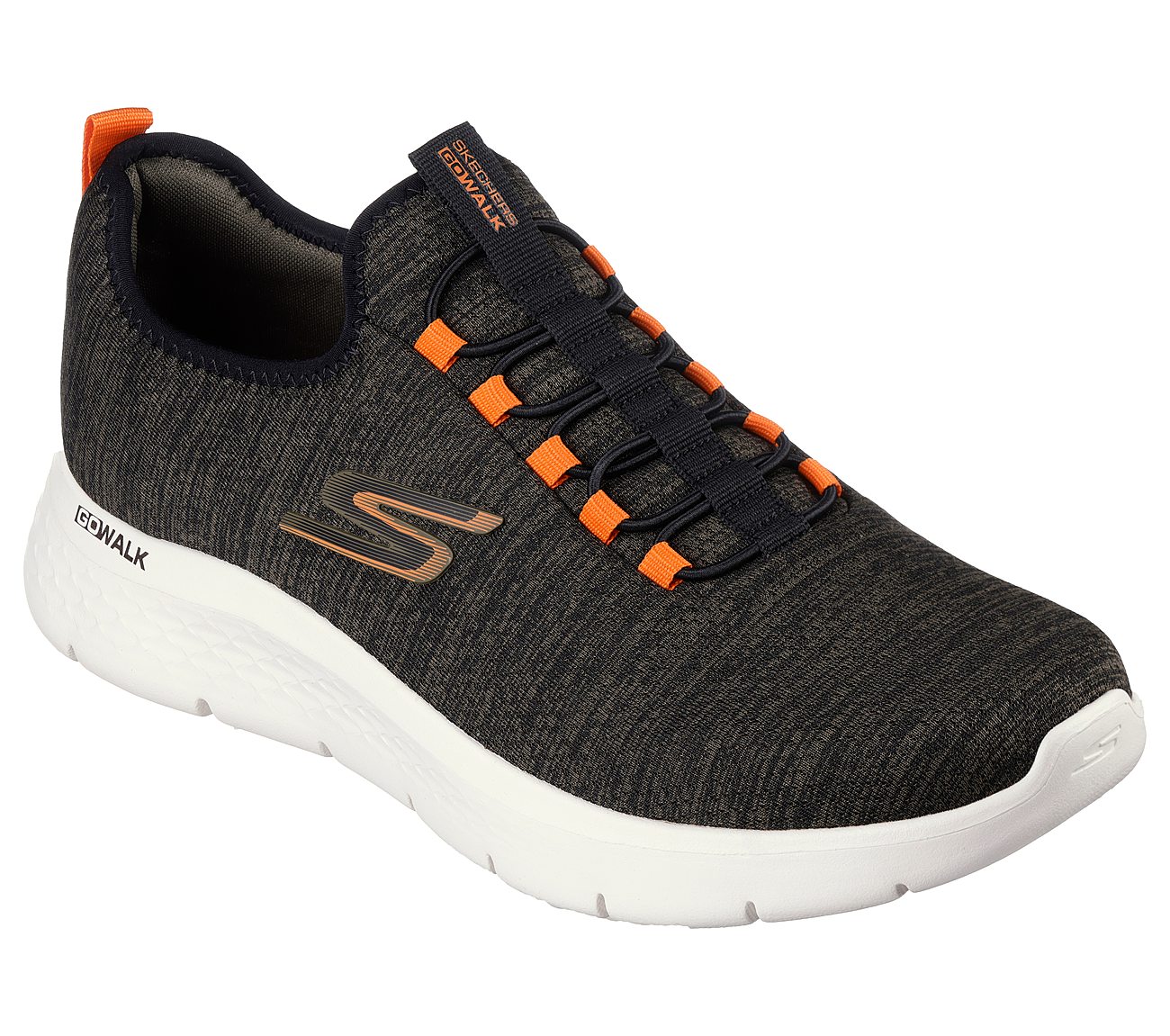 SKECHERS GO WALK FLEX MEN'S SLIPON WALKING SHOE - 216484-OLBK