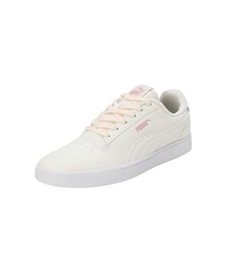 Side view of PUMA Women's Lifestyle Lace-Up Sneakers, showcasing the sleek design, breathable upper, cushioned insole, and iconic PUMA logo, designed for comfort and style in everyday wear.