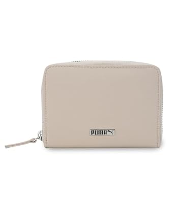 Side view of PUMA Unisex Lifestyle Wallet, showcasing the multiple compartments, durable material, and iconic PUMA logo, designed for both style and practicality.