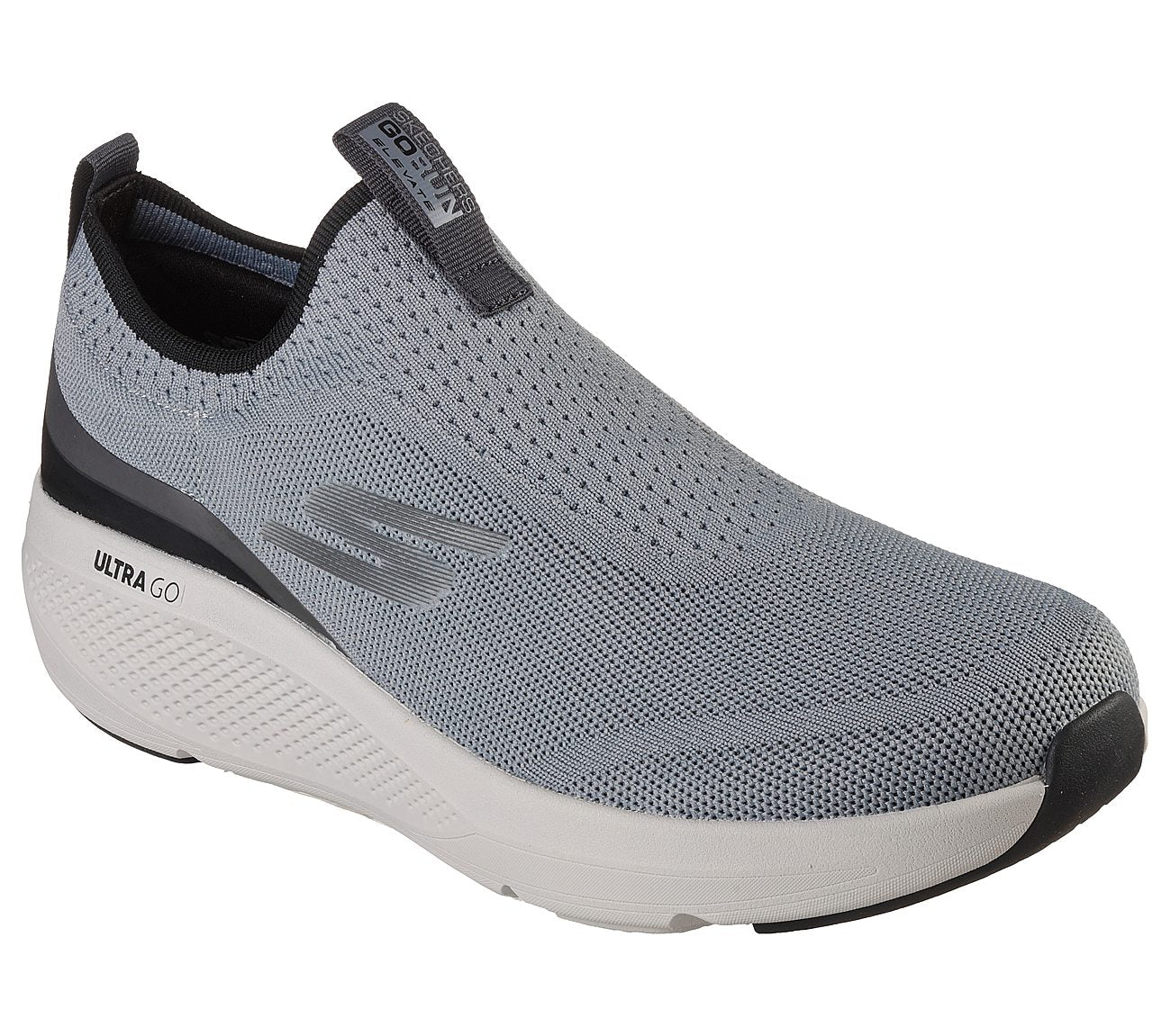 SKECHERS GO RUN ELEVATE - UPR MEN'S SLIPON RUNNING SHOE - 220185-GYBK